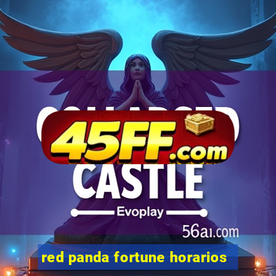 red panda fortune horarios